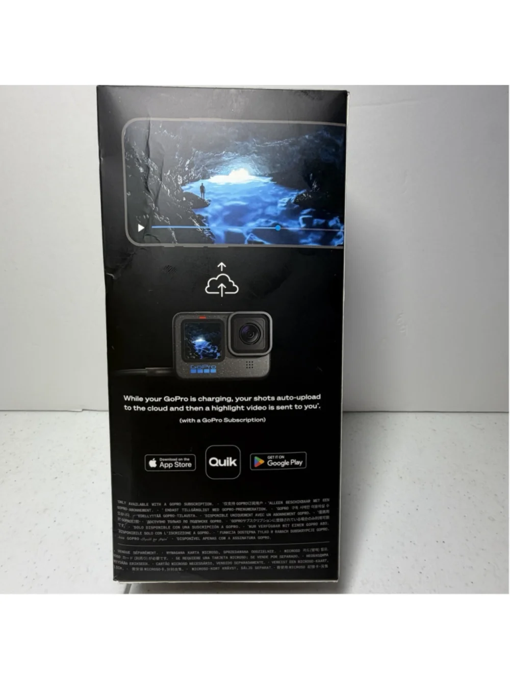 GoPro HERO12 Black 5.3K60 27MP Waterproof Action Camera-Brand New-Factory Sealed